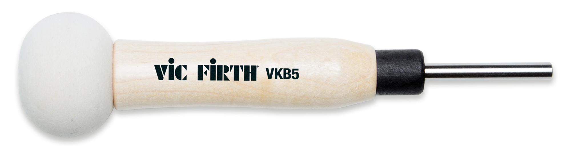 Vic Firth BD Beater VKB5 Wood Shaft Filz
